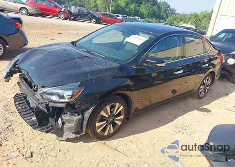 2019 Nissan Sentra Sl z USA, uszkodzony, nr VIN 3N1AB7AP8KY448470